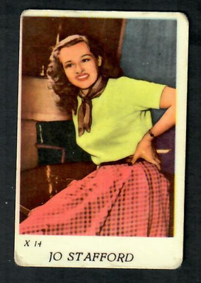 Keräilykuva - Jo Stafford X 14