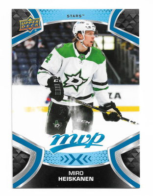 2021-22 MVP Factory Set Blue #4 Miro Heiskanen