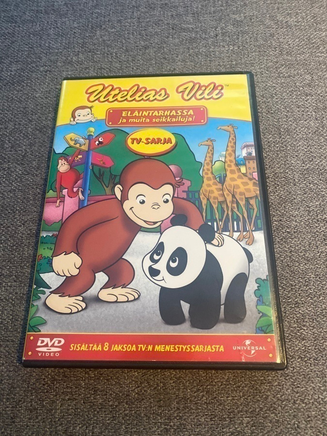 Utelias Vili Eläintarhassa Ja Muita Seikkailuja DVD