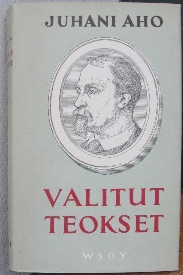 Juhani Aho: Valitut teokset, Wsoy 1957. 5p. 507 s.