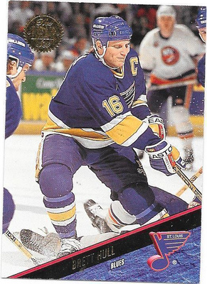 1993-94 LEAF #255 Brett Hull St Louis Blues