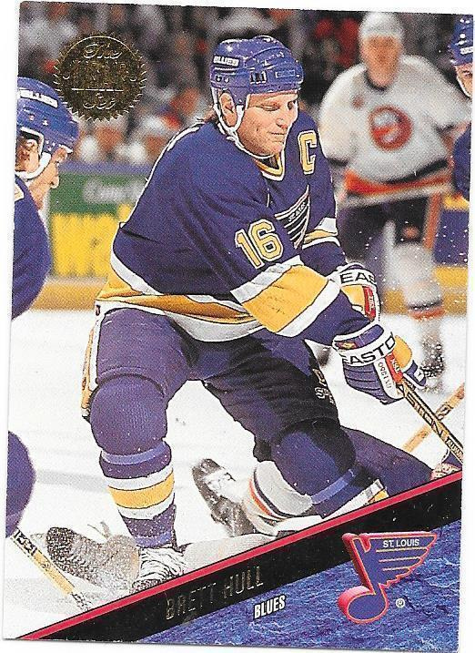 1993-94 LEAF #255 Brett Hull St Louis Blues