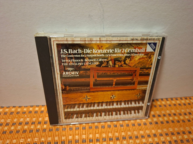 Bach:Die Konzerte Für 2 Cembali-T.Pinnock,English Concert CD