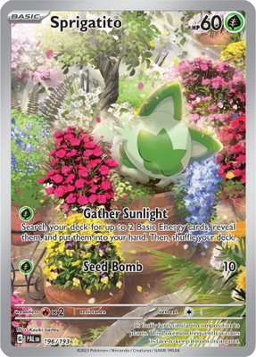 Sprigatito 196/193 - Paldea Evolved - NM/M