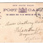 AUSTRAALIA NEW SOUTH WALES KORTTIEHIÖ 1896 KÄÄNNYTYS - pikkukuva 1