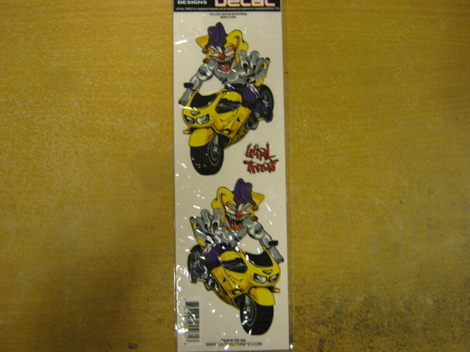 tarra Yellow Jester Sportbike