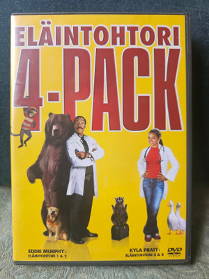 Eläintohtori 4-pack (4xDVD) Eddie Murphy, Kyla Pratt