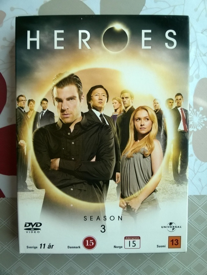 Heroes - Kausi 3 DVD