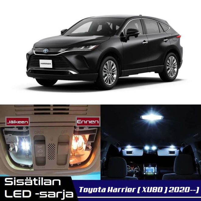 Toyota Harrier (XU80) Sisätilan LED-sarja 12-osa