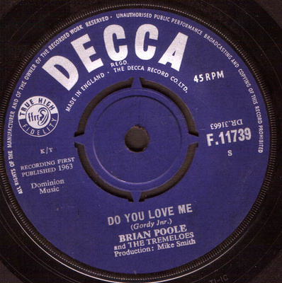 BRIAN POOLE - DO YOU LOVE ME