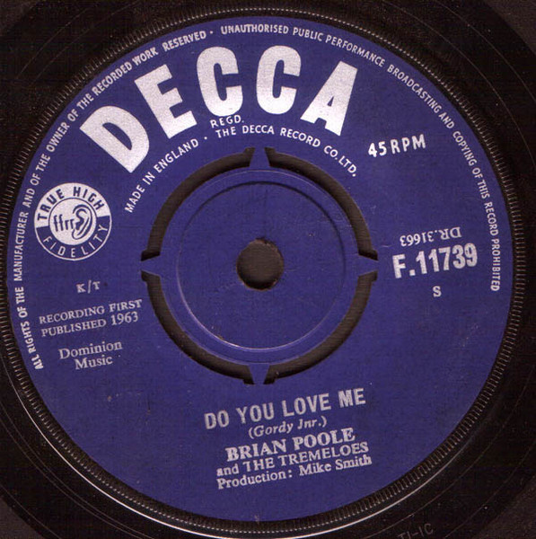 BRIAN POOLE - DO YOU LOVE ME