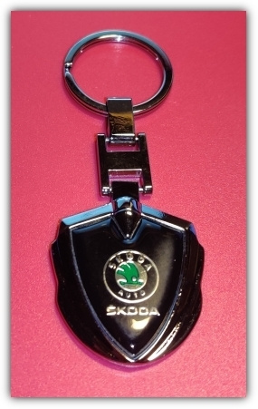 Skoda avaimenperä - 'kilpikehys'