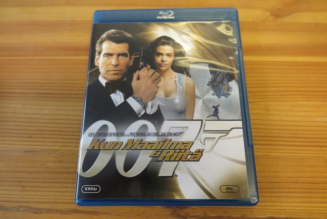 Kun maailma ei riitä 007 blu-ray