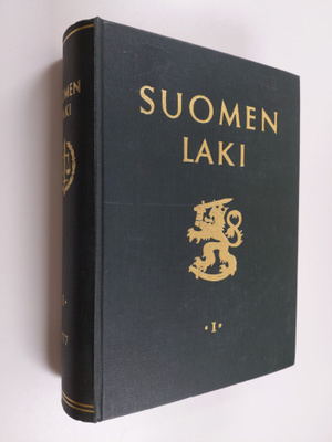 Suomen laki 1977 osa 1