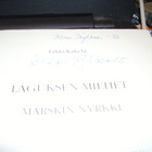 Erkki Käkelä : Laguksen miehet - Marskin nyrkki ( SIGNED ) - pikkukuva 3