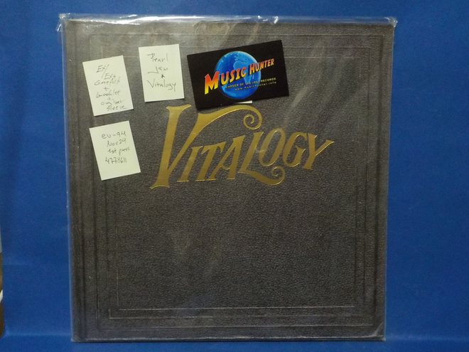 PEARL JAM - VITALOGY EX/EX+ EU -94 NOV 24 1ST PRESS LP