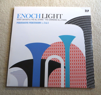 ENOCH LIGHT: Persuasive percussion 1 - 2 - 3  2LP (uusi)