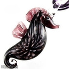 1143 .. Kaunis Lampwork Taidelasi Horse .. Kaulakoru - pikkukuva 2