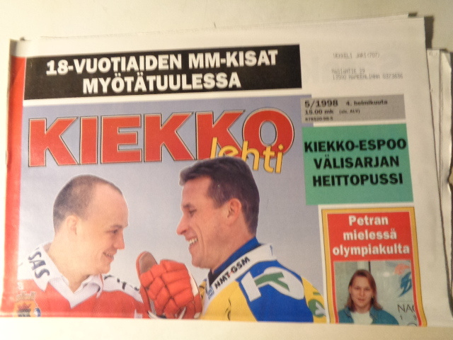 Kiekkolehti Nro 5/1998 (4.1)