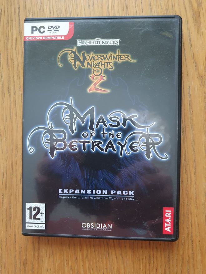 Mask Of The Betrayer lisäosa Neverwinter Nights II-peliin