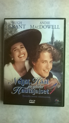 Neljät Häät Ja Yhdet Hautajaiset DVD Egmont