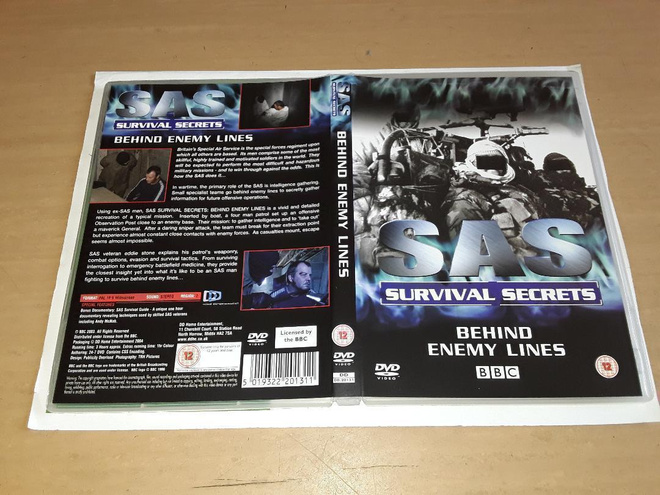 SAS Survival Secrets: Behind Enemy Lines - UK Region 0 DVD