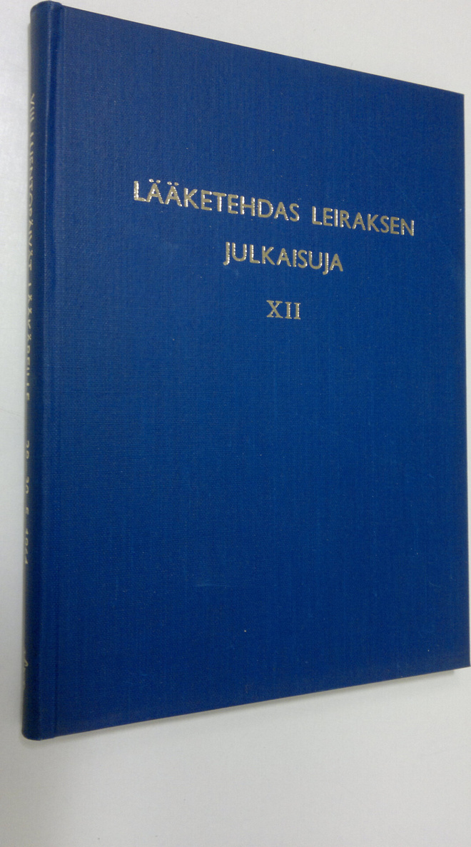 Lääketehdas Leiraksen julkaisuja 12 : Leiraksen VIII luen...