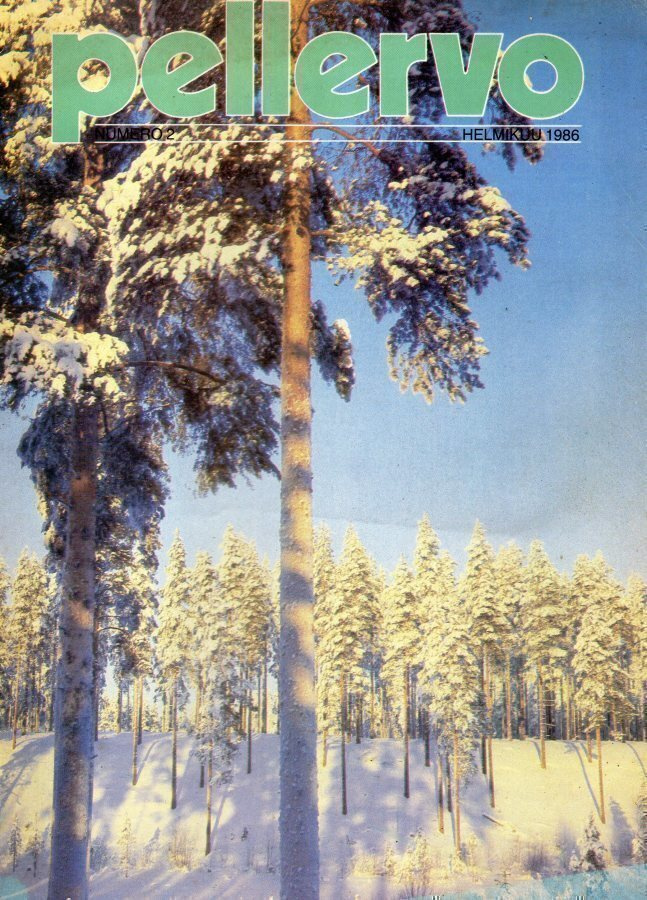 Pellervo n:o 2 1986 Sam Vänni. Loimaa. Ritva Rajala. Annikki