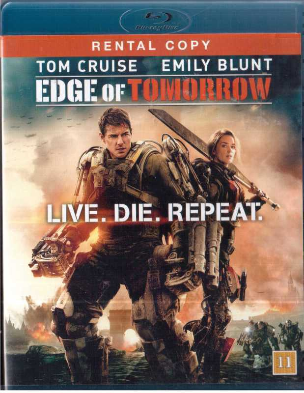 EDGE OF TOMORROW BLU RAY