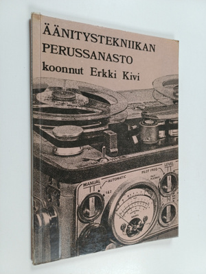 Äänitystekniikan perussanasto