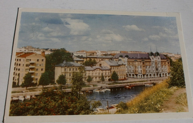 Turku, Aurajoen rantaa, vanh. väripk, ei p.