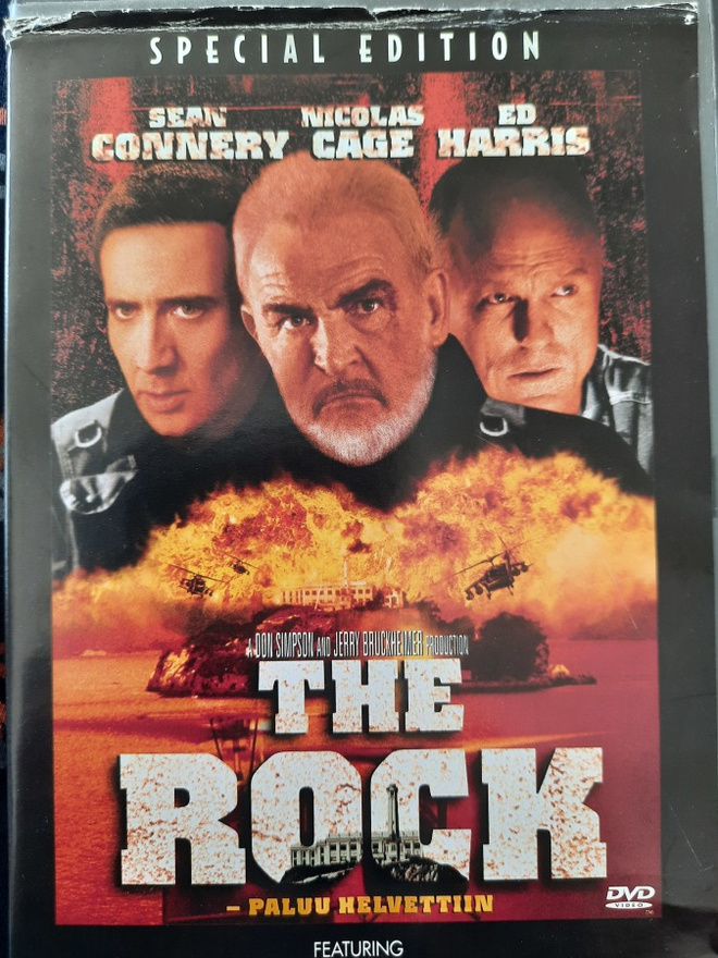 THE ROCK - PALUU HELVETTIIN  DVD