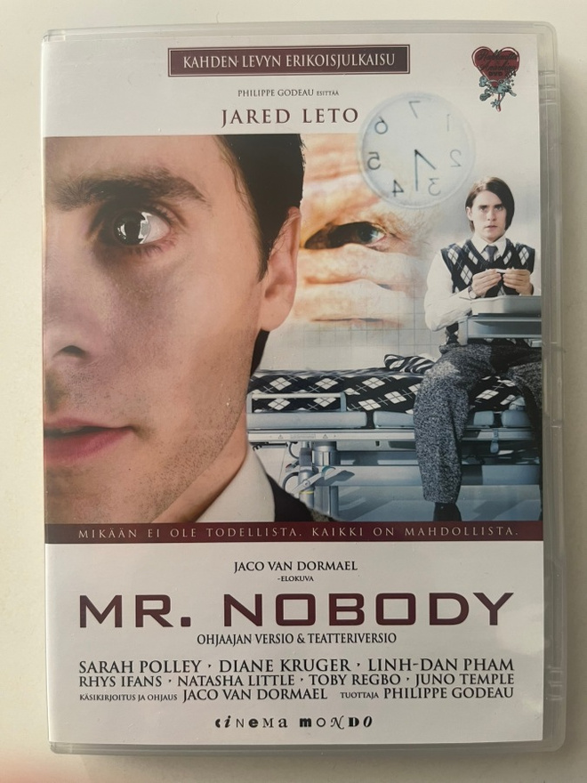 Mr. Nobody, Ohjaajan ja Teatteri versio, 2-Levyä! - DVD