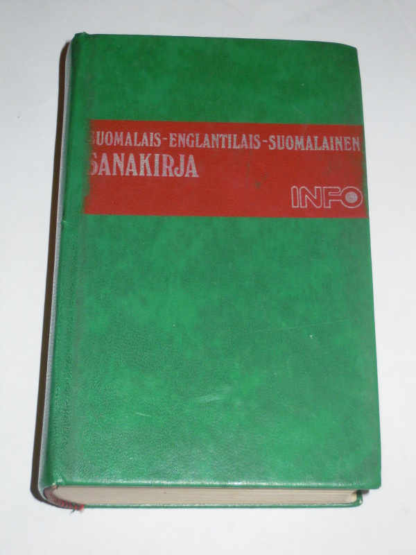 INFO / Aino Wuolle : Suomalais-englantilais-suomal. sanakirj