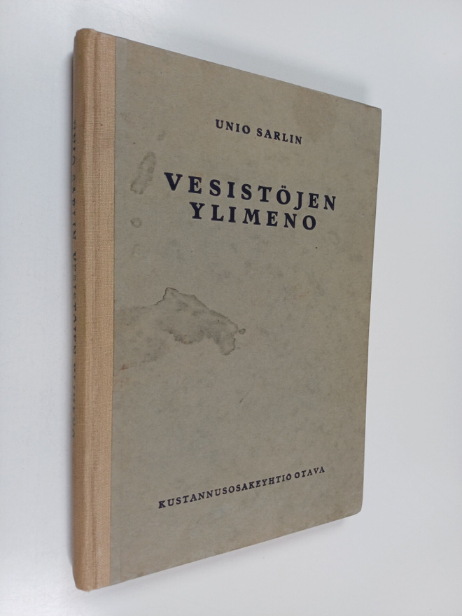 Unio Sarlin : Vesistöjen ylimeno