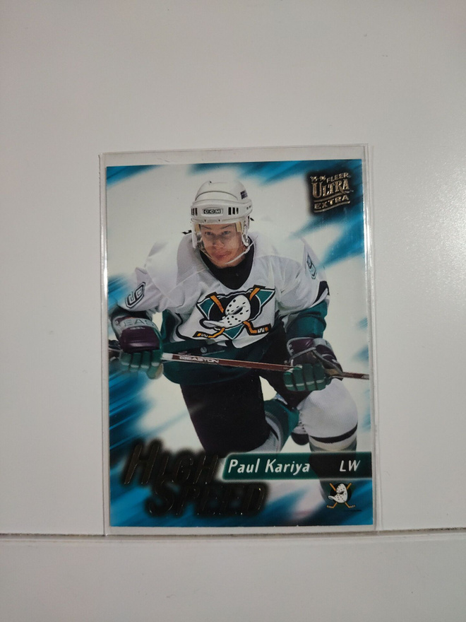 1995-96 Ultra - High Speed #11 Paul Kariya