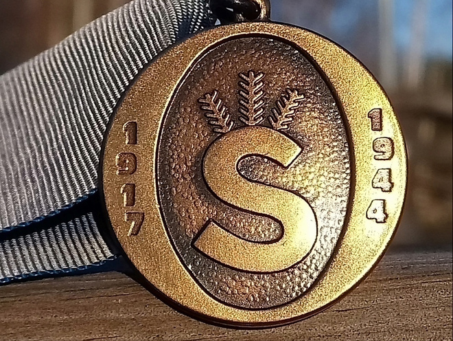 Suojeluskunta Kunniamerkki 1917-1944. Halkaisija - 31mm.