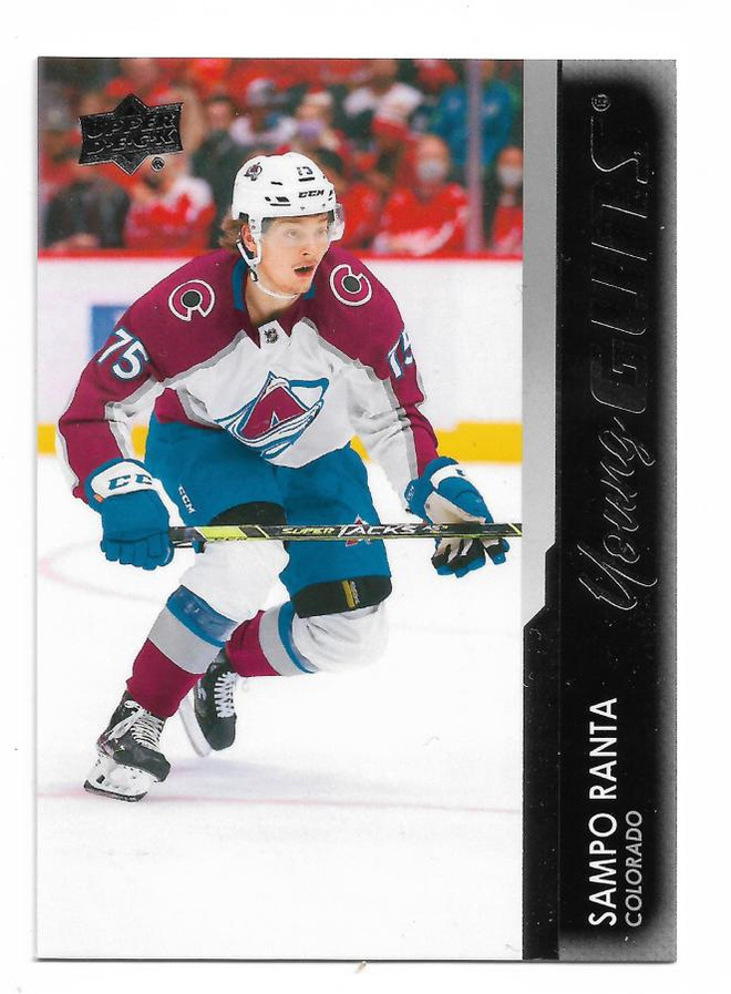 2021-22 Upper Deck Young Guns RC #457 Sampo Ranta