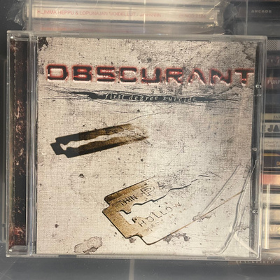 OBSCURANT - First Degree Suicide cd