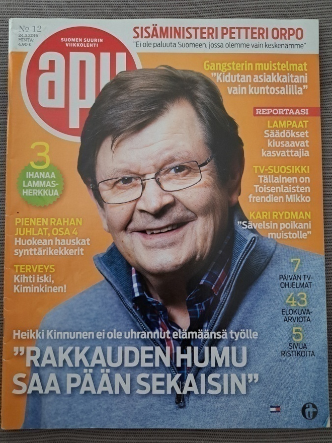 Apu lehti nro 12/24.3.2016