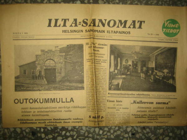 Sanomalehti: Ilta-Sanomat 30.11.1932