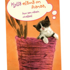 °°KISSA...kyllä elämä on ihanaa°° -KORTTI /Paletti - pikkukuva 1