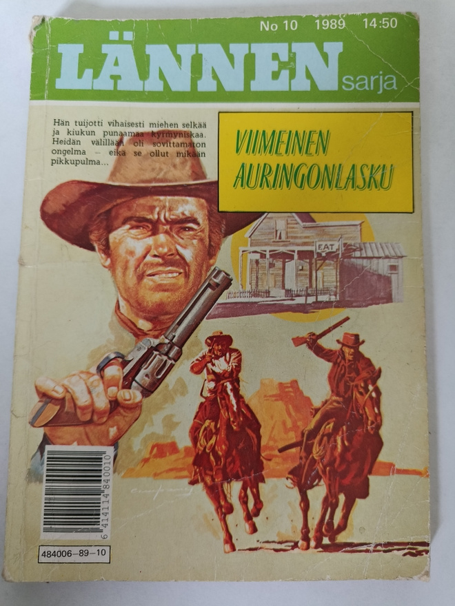 LÄNNEN SARJA 10/1989 (VIIMEINEN AURINGONLASKU)