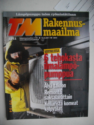 Tekniikan Maailma - Rakennusmaailma Nro 11/2011 (24,)