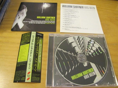 William Shatner Has been cd japani 2005 obi liite