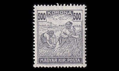 Unkari 393 ** Viikatemies 500 Kr (1924)
