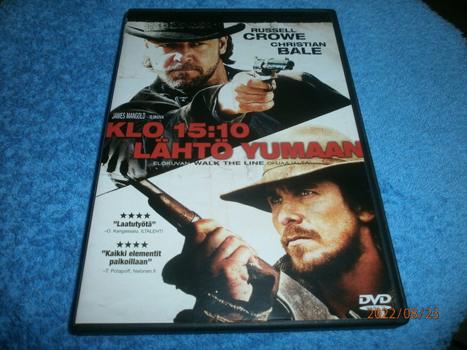 KLO 15:10 LÄHTÖ YUMAAN  -  DVD