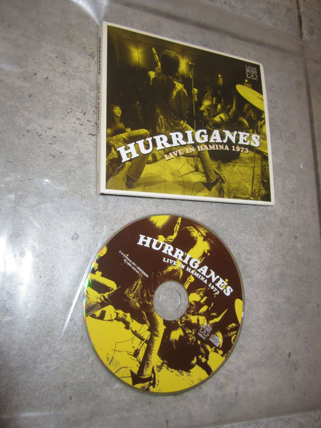 HURRIGANES - LIVE IN HAMINA  1973 : LOVE RECORDS