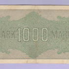 Saksa 1000 Mark Reichsbanknote v.1922 P-76 - pikkukuva 2