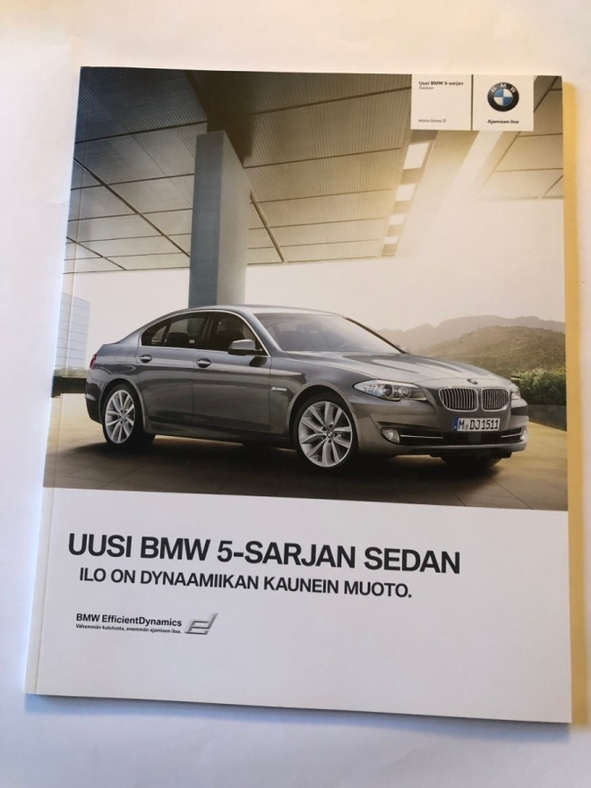 Myyntiesite - BMW 5-sarjan Sedan - 2010